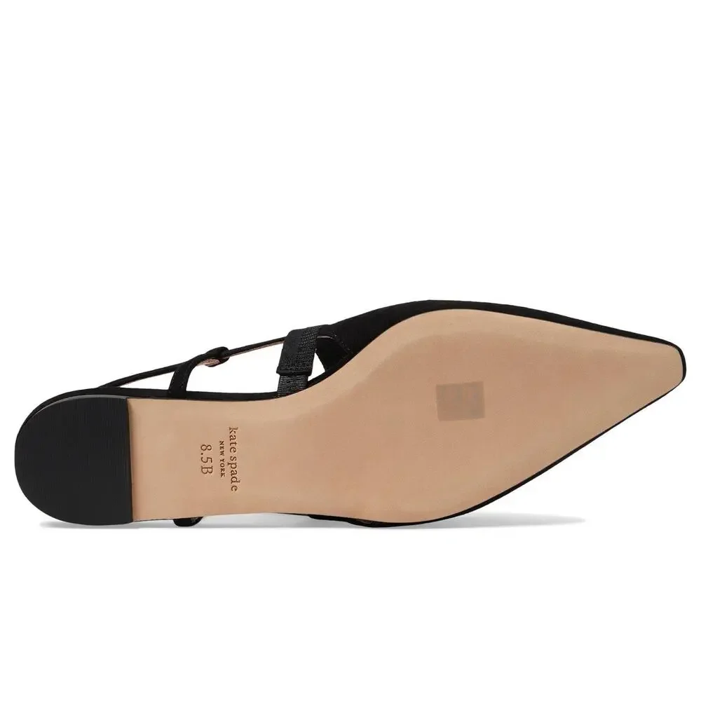 KATE SPADE NEW YORK MARITZA FLAT BLACK 8 M